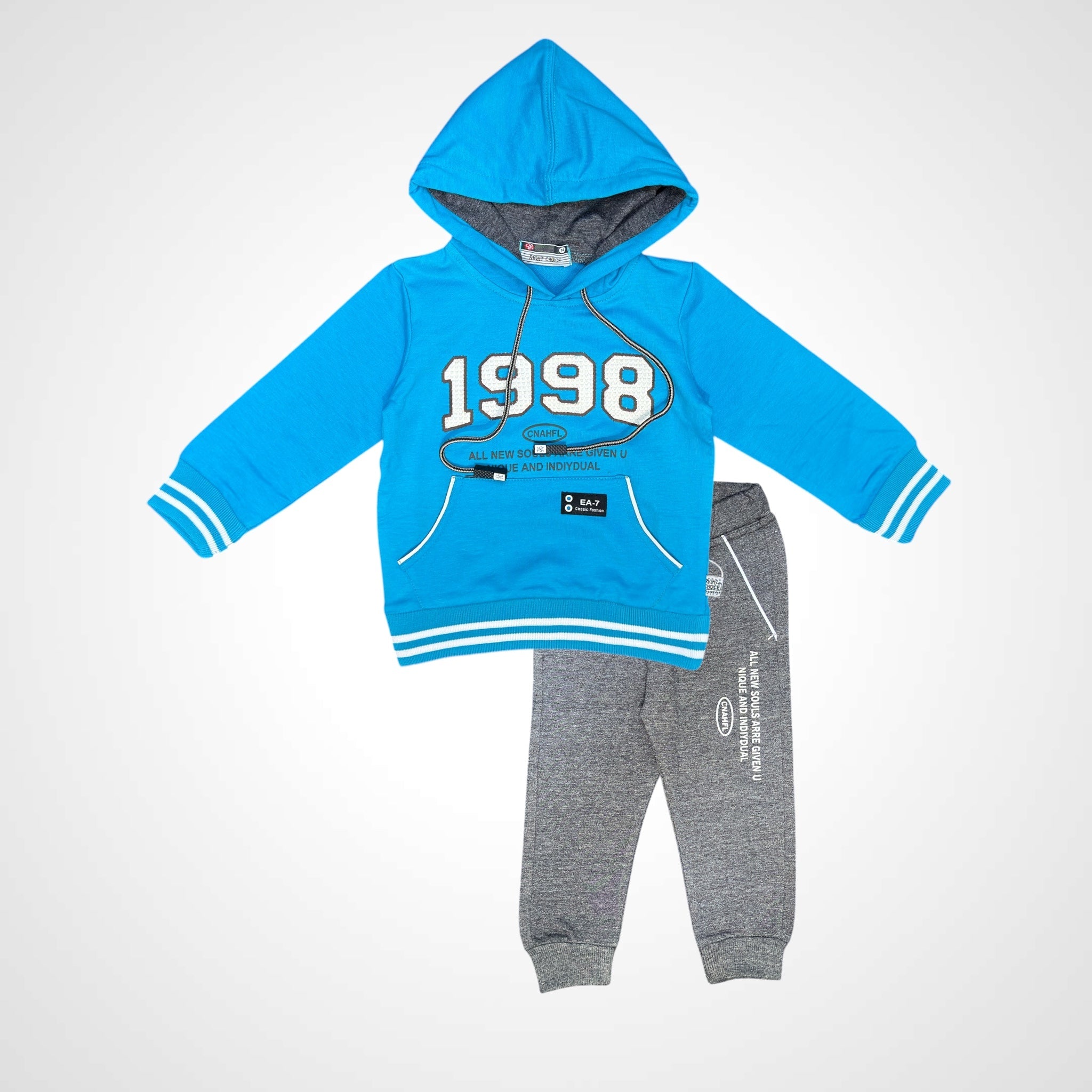 Kids SuitsATM JEANSoption1ullover Hooded Set for Kids - ATM JEANS