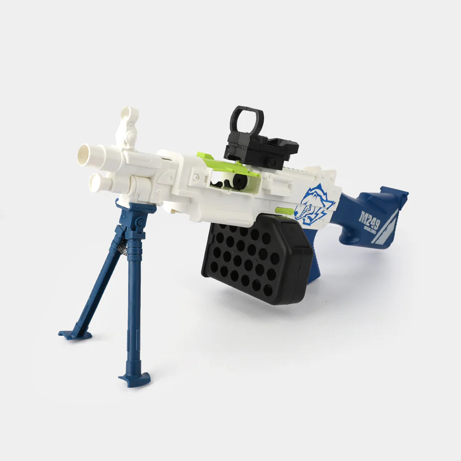 M249 Automatic Soft Dart Manual Blaster With EVA Target