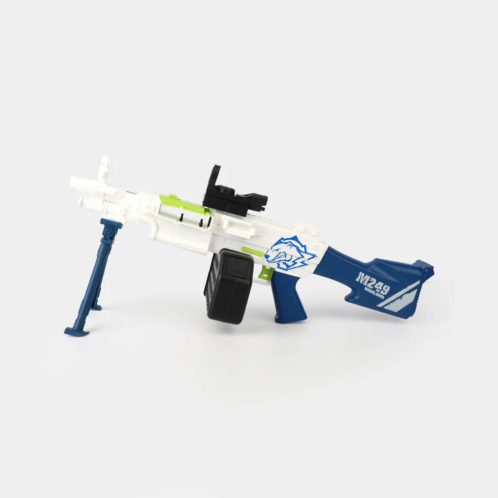 M249 Automatic Soft Dart Manual Blaster With EVA Target